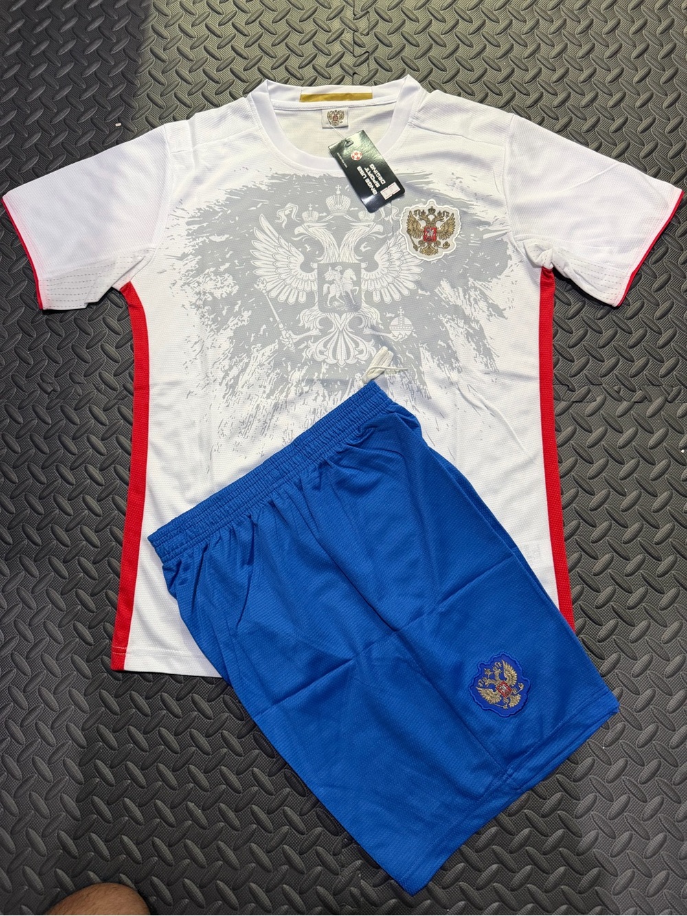 Russia Men's Soccer Set Jersey and Short